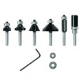 thumbnail image 2 of Juego de brocas fresadoras BOSCH RBS006TES, 6 piezas, con punta de carburo, 2 of 9