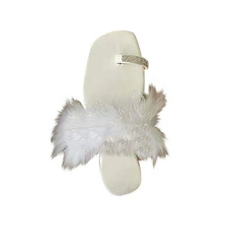 

Womens Square Toe Rhinestone Slippers Turkey Feather Colored Sandals And Slippers Open Toe Slide Sandals Comfortable Flats Flip-Flops Sandal Casual Platforms Wedge Sandals Heeled Sandals A7720