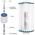 thumbnail image 2 of 3 Spa Mineral Ion Cartridge Filter Sticks For Hot Tub(3, Grey), 2 of 5