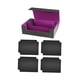 thumbnail image 4 of Caja para baraja de cartas coleccionables, caja protectora para naipes, almacenamiento para más de 1200 cartas de juego Púrpura, 4 of 9