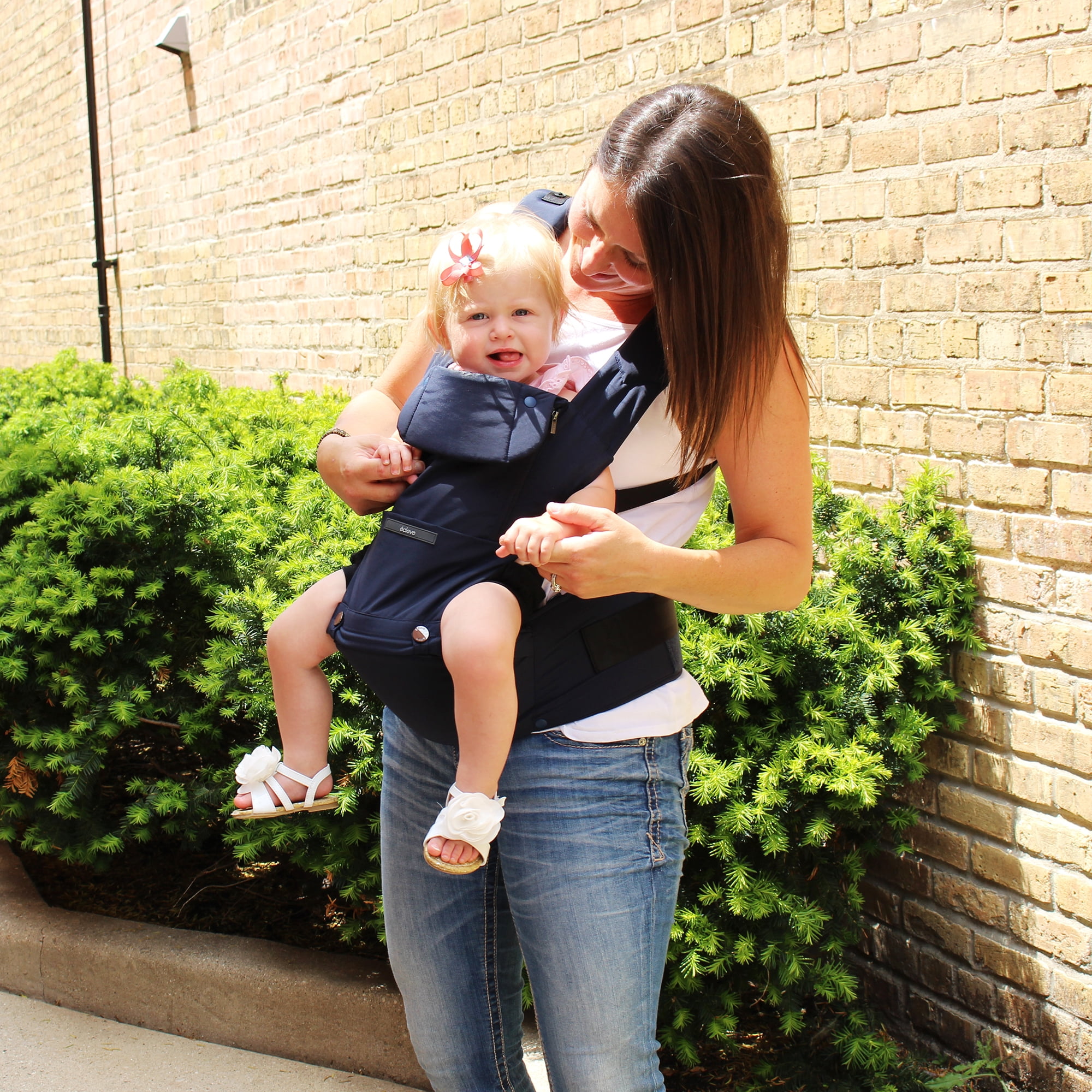 Ultimate Comfort Hip Seat Baby and Child Carrier With 9 Ways To Wear in Midnight Blue