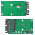 thumbnail image 1 of pitrice Carte MSATA Mini vers Interface Micro SATA 1,8 Po Adaptateur Convertisseur Carte Disque, 1 of 6