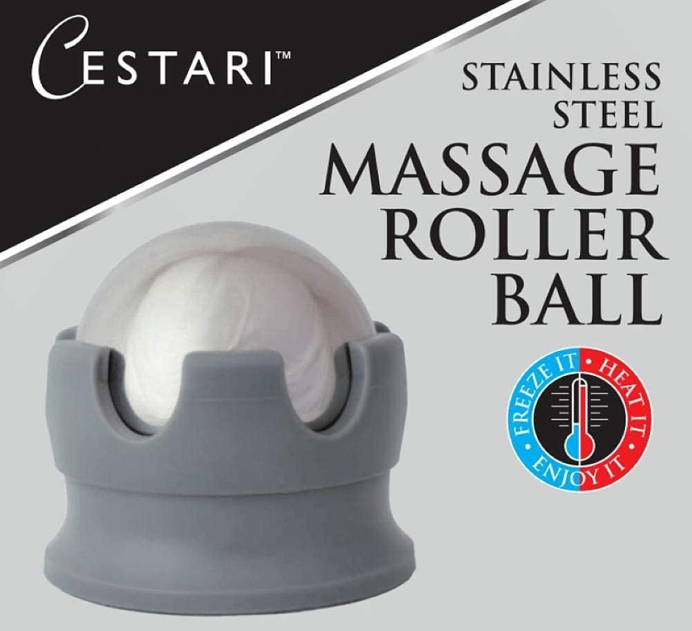 MyoStorm Meteor 2.0 Heating Vibrating Massage Ball Roller for Recovery  Therapy and Pain Relief w/ 3 Speed Vibration + Heat Setting (Red)