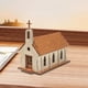 thumbnail image 5 of Maqueta de edificio a escala 1:72, escena arquitectónica, puzles 3D, casa de madera para manualidades, accesorio para maquetas, 5 of 9