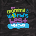 thumbnail image 4 of Inktastic Teacher Mommy for Son Boys or Girls Baby Bodysuit, 4 of 5