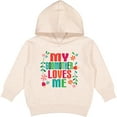 thumbnail image 2 of Inktastic My Godmother Loves Me Girls Toddler Hoodie, 2 of 4