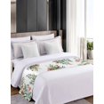 thumbnail image 4 of Xipuska Christmas Bed Runners for Cal King Size Bed, Decorative Bed Throws for Foot of Bed, Farmhouse Eucalyptus Leaves Birds Berry Bed Runner Sofa Throw Bedding Scarf Protector Slipcover for Bedroom, 4 of 6