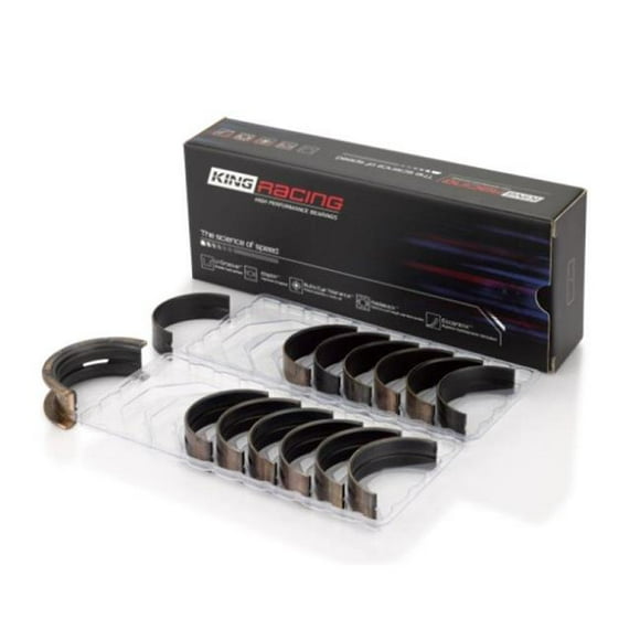 King Engine Bearings MB7039XP Performance Main Bearing Set for BMW M20-M50 2.0L-2.5L-2.7L - Standard Size