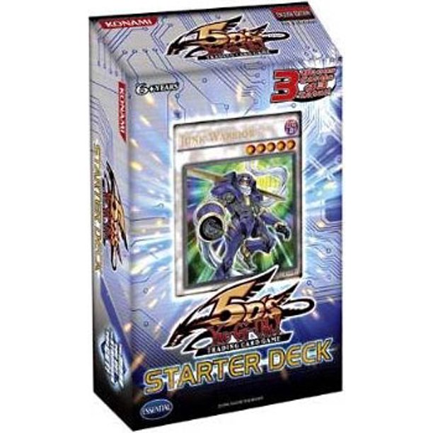 YuGiOh Cards 5D'S Starter Deck (Blue with Junk Warrior) Walmart