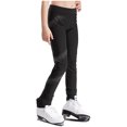 thumbnail image 3 of Zaldita Kids Girls Rhinestones Active Yoga Pants Ice Skating Workout Sports Practice Running Athletic Leggings Bottoms Black 8, 3 of 7