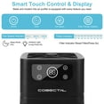 thumbnail image 3 of Cobectal Air Purifier for Home, H13 HEPA Air Filter, Removes Pet Dander and Odor, Black, ZQA-3000A, 3 of 11
