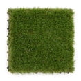 thumbnail image 5 of FlooringInc Helios Outdoor Interlocking Deck Tiles, 12"x12", 11 Tiles (11 Sqft), Grass, 5 of 8