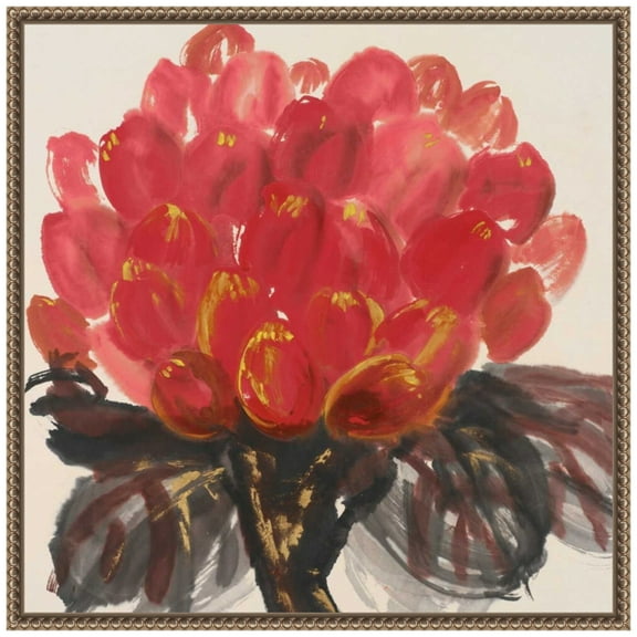 Amanti Art Clover Blossom I Framed Canvas Wall Art Print