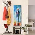 thumbnail image 4 of Gymax Armoire à Bijoux Miroir Mural / Porte Monté Verrouillable W / Image Magnétique, 4 of 10
