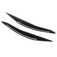 thumbnail image 2 of Par de embellecedores de párpados y cejas para faros delanteros de fibra de carbono, aptos para 5 Series F10 2014-2016 Jadeshay  A, 2 of 9