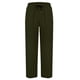 thumbnail image 2 of Pantalones largos para hombre, informales, lisos, con bolsillos, cintura elástica, rectos, para exteriores, para fitness, cargo, 2 of 5