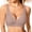 Gray, variant on Women Wireless Bra Jelly Cup Wave Edge Seamless Design Anti-Slip No-Roll Stable Daily Comfort Pink 44 (4XL)