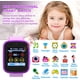 thumbnail image 3 of Reloj inteligente para niños, regalos para niñas de 3 a 10 años, reloj inteligente con pantalla táctil y cámara dual para niños con reproductor de música, juguetes educativos, regalo de cumpleaños, 3 of 6