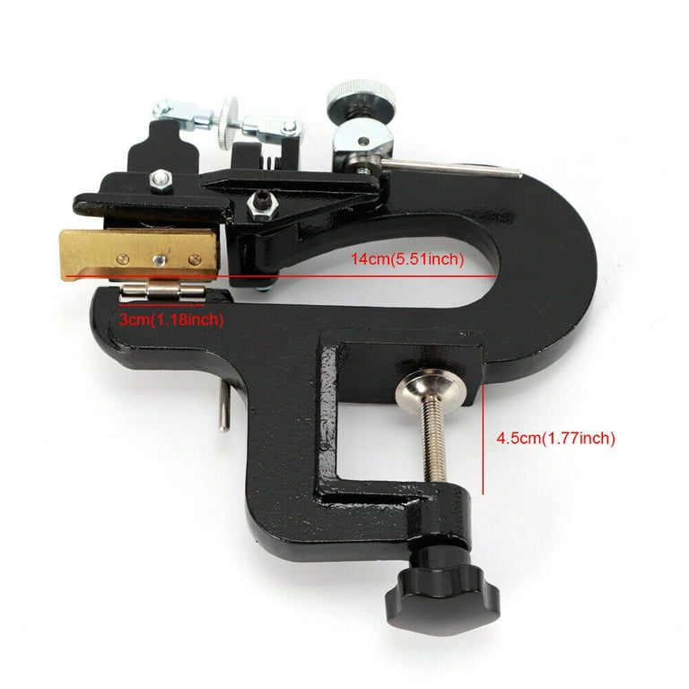 809BP Manual leather skiver Leather Paring Machine Leather splitter+blades  USA