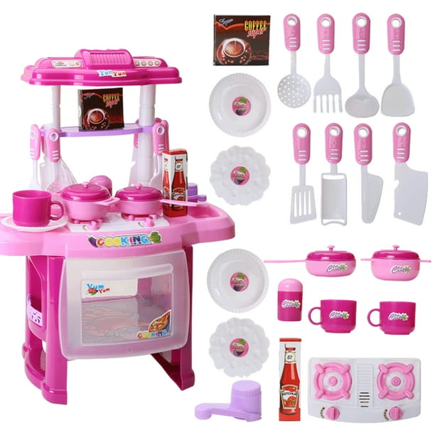 Vajilla Juguetes ChilPlay Casa Juguete Luz Música Simulación Cocina Utensilios de cocina