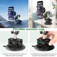 thumbnail image 6 of Universal Ball Head Arm Car Phone Mount, 360 Rotating Ball Joint for Adjustable Viewing Angles, Compatible with Most Smartphones and Case Models, 6 of 6
