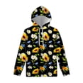 thumbnail image 3 of Sudadera con capucha con estampado floral de girasol para hombres y mujeres, sudadera con estampado 3D de plantas y flores, sudaderas con capucha de moda Harajuku, jerséis de manga larga, 3 of 5