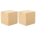thumbnail image 2 of Raindrops 8 pcs  Wooden Bed Risers Heavy Duty Furniture Risers Wood Sofa Risers Table Risers, 2 of 8