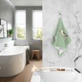 thumbnail image 2 of Yayeee 2 Pack Hand Towels for Bathroom 100% Cotton 16" x 28" Soft Absorbent Kitchen Towel, Lemon Juice, 2 of 7