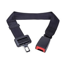 GJX Seat Belt Extender,High Strength Polyester Yarn Seatbelt Extender,Metal Adjustable Buckle High Load Capacity Seat Belt Extenders for Cars,Black