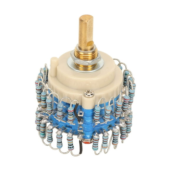 Gear Volume Potentiometer,Two Channels Volume Potentiometer Volume Potentiometer Two Channel Volume Potentiometer Reliable and Durable