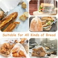 thumbnail image 7 of Fusion Bread Bags with Ties, 72 Pack Clear Bread Bags for Homemade Bread and 100 Ties, Adjustable Reusable Plastic Bread Bags, Bread Loaf Bags for Home Bakers and Bakery Owners, 7 of 7