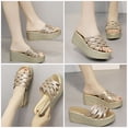 thumbnail image 3 of OUNONA  Casual Design Sandals Women's Shopping Slides Miss, 3 of 8