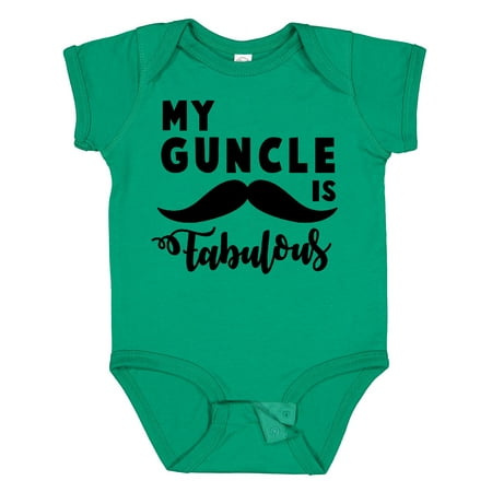 

Inktastic My Guncle is Fabulous Gift Baby Boy or Baby Girl Bodysuit