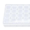 thumbnail image 3 of letairis Art Rhinestones Box Plastic Empty Case Transparent Jewelry Organizer 28 Slots Container, 3 of 6