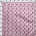 thumbnail image 4 of oneOone Viscose Jersey Pink Fabric Floral Craft Projects Decor Fabric Printed By The Yard 60 Inch Wide, 4 of 4