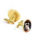 thumbnail image 3 of Swan Elegant Stainless Steel Cuff Links for Men's Dress Shirts - for Formal Occasions, 3 of 6