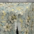 thumbnail image 4 of Daffodil Dog Crate Cover, Vintage Repetition Blooming Flowers, Easy to Use Pet Kennel Cover Small Dogs Puppies Kittens, 7 Sizes, Sage Green Cream, by Ambesonne, 4 of 6