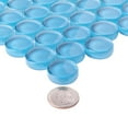 thumbnail image 3 of Apollo Tile   5 Pack 12-in x 12-in Sea Blue Penny Round Glossy Finished Glass Mosaic Wall and Floor Tile (5 sq ft/case), 3 of 5
