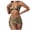 Yellow, variant on Qiopertar Women's High Waist Bikini Set Swimsuit Triangl Swimwear Two Piece Bathing Suit with Chest Pads Summer Beach Vacation Pool Party, Gold S
