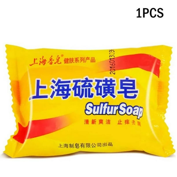 HRSR Sulfur Soap for Eczema Acne Psoriasis Seborrheic Eczema Antifungal