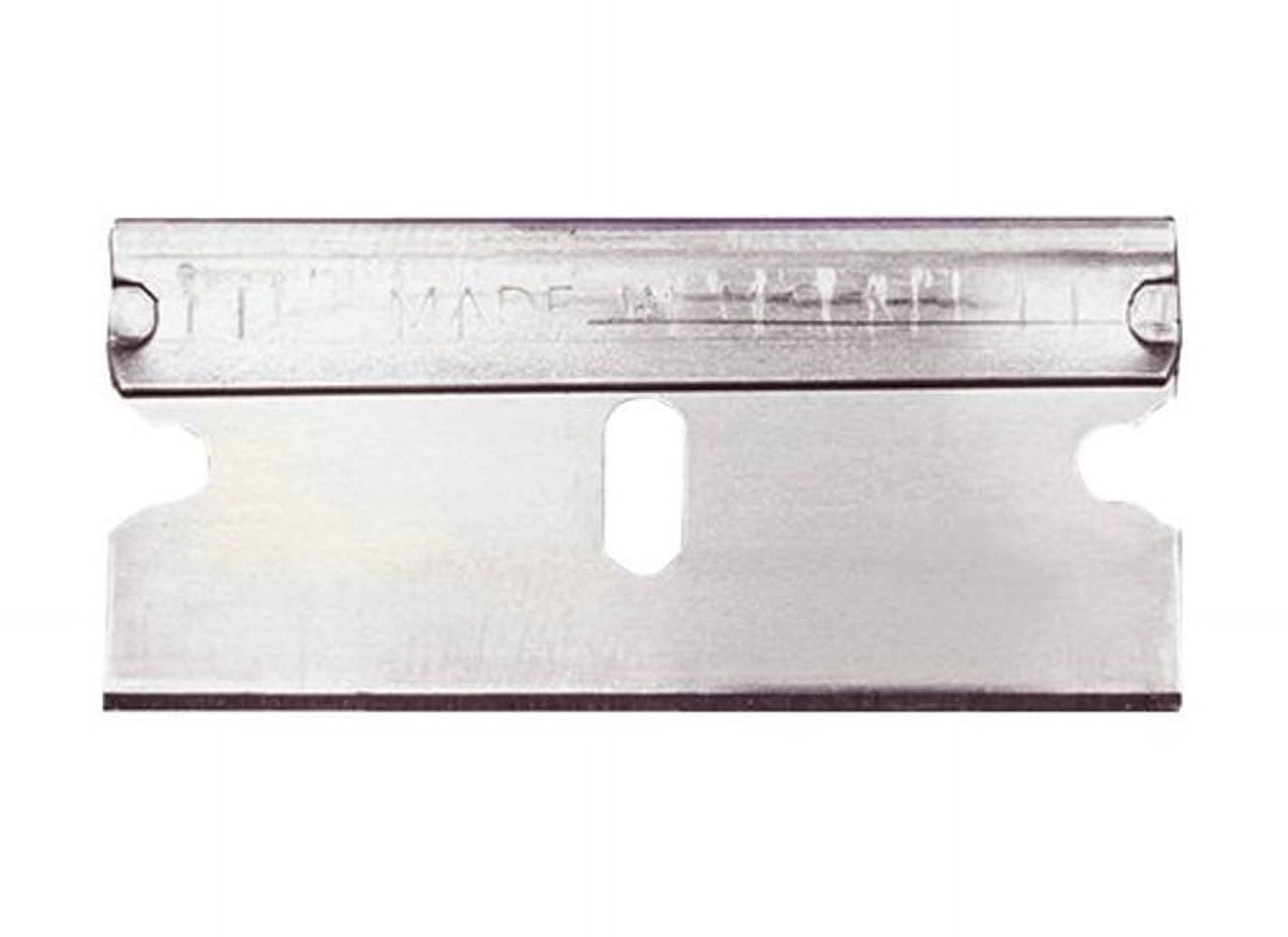 Hyde 1-9/16 in. Steel Single Edge Razor Razor Blade 3/4 in. L 100 pk, Each