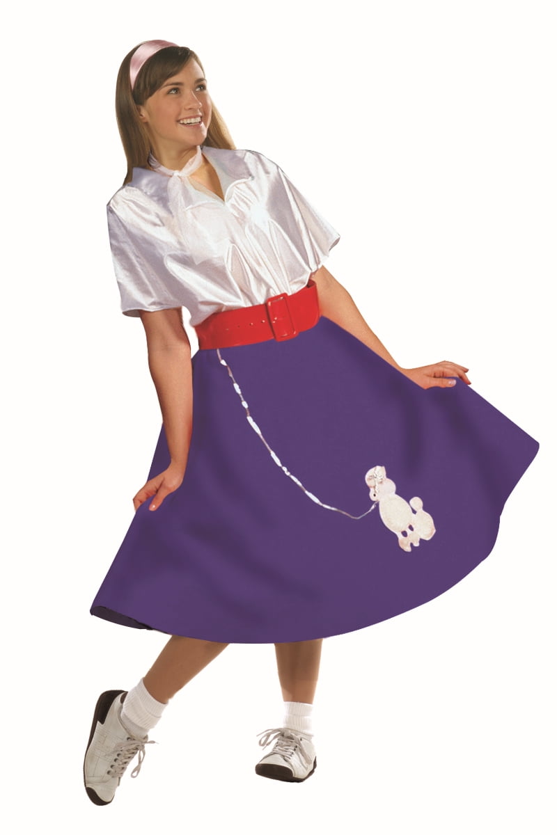 POODLE SKIRT W/SHIRTPURPLE