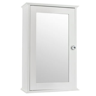 23.6H*23.6W Medicine Cabinet, Four Internal Shelves, Double Door