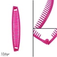 thumbnail image 3 of Set of 3 Banana Clips Hair Combs Standard Clinchers (Motique Accessories) (Black White Pink), 3 of 4