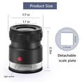 thumbnail image 4 of Lupa Amoper 30X, recargable por USB, 8 luces LED, 4 of 7