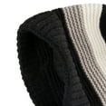 thumbnail image 4 of Jessica Simpson Women's Striped Faux Fur Pom Beanie Hat, 4 of 5