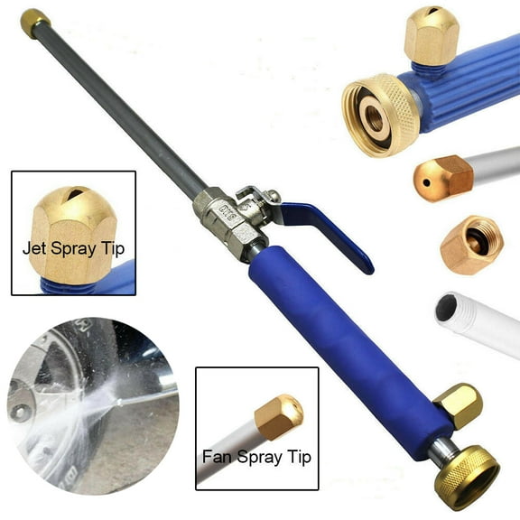 LNGOOR High Pressure Power Washer Spray Nozzle Water Hose Wand Attachment Garden Hose