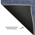 thumbnail image 5 of Addison Rugs Mayfield Premium Machine Washable Transitional Stripe Blue Rectangle Rug, 9' x 12', 5 of 7