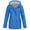 Blue, variant on Waterproof Rain Jacket Women Lightweight Rain Coat Long Outdoor Windbreaker Plaid Lined Hooded Trench Coats Blue,L
