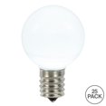 thumbnail image 2 of Bombilla LED Vickerman G50 de color blanco frío, 0,96 W, 120 V, E17, 25 unidades, 2 of 2